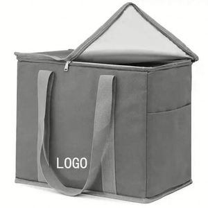 Bolsa Térmica Grande de Lona con Aislamiento de Aluminio para Entrega, Personalizable con Logotipo, para Alimentos - Product Image 5