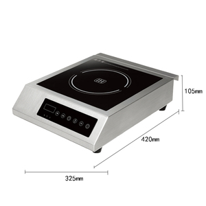 Cuisinière à induction commerciale à brûleur unique 3500W avec technologie demi-pont pour machines de cuisine d'hôtels et de restaurants AM-CD101 Commer - Product Image 4