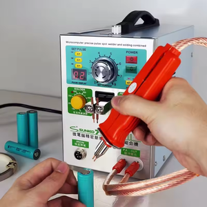 <span class=keywords><strong>SUNKKO</strong></span> <span class=keywords><strong>709AD</strong></span> + PLUS batterie soudeuse par points testeur 4in1 fixe impulsion mobile soudage par points Induction pour batterie Pack - Product Image 4