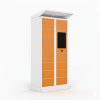 Casier à colis intelligent pour les communautés, les appartements et les immeubles résidentiels avec intégration de la gestion immobilière et accès API