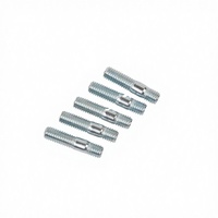 Wholesale M8 Fine Thread Fully Threaded Steel Zinc Plated 12mm Length Right Hand Thread Automobile General Fasteners Studs