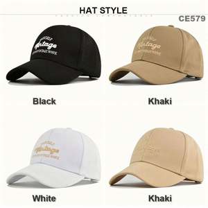 Gorras de Béisbol Deportivas 2024 con Logotipo Bordado en 3D, Precio de Fábrica OEM, Personalizadas, Curvas, de 6 Paneles, para Primavera/Verano, Unisex, para Exteriores - Product Image 3