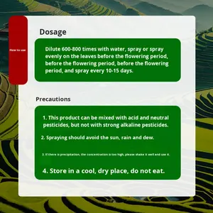 Engrais liquide spécial cacahuète pour l'augmentation du rendement, la croissance des revenus, le contrôle des semis et le grain complet - Product Image 3