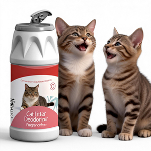 碳酸氢钠除臭粉，可撒在宠物粪便上，安全的除氨剂，可定制标签瓶，适合家庭使用 - Product Image 1