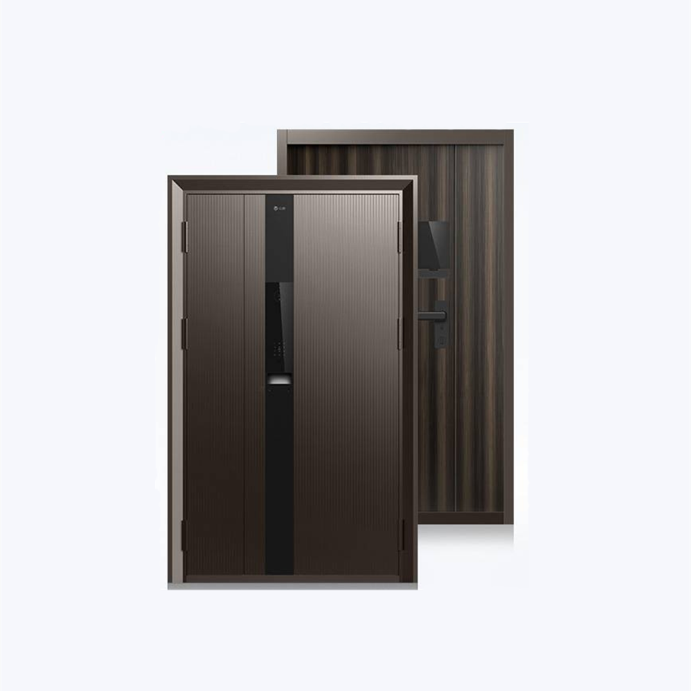 Marrone castagna-Doppia porta-1160*2050