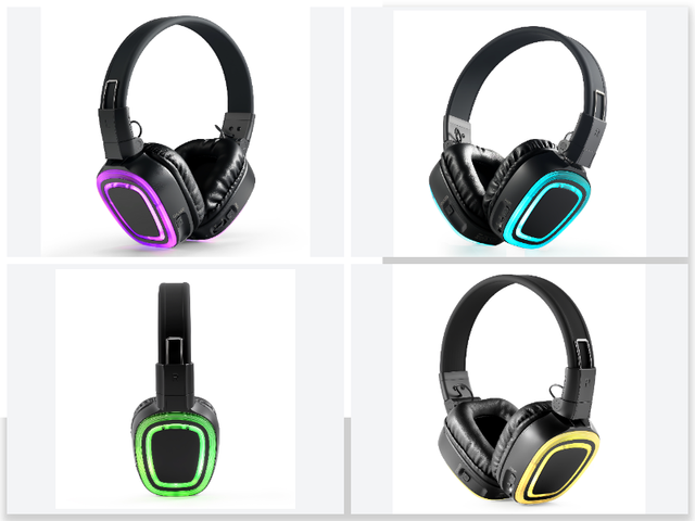 Over-Ear Wireless Headphones Silent Disco Headsets Fold HiFi Stereo Rich Bass for Party Yoga Conference OEM High Quality RF890