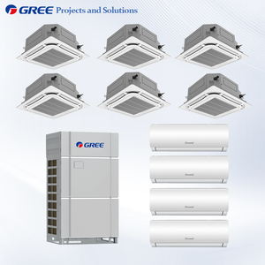 Système de climatisation VRF grande capacité 22kW-68kW, conditionneur de tuyauterie 1000m pour l'Afrique, hôtels commerciaux, hôpitaux, infrastructures 52.C Extr - Product Image 1