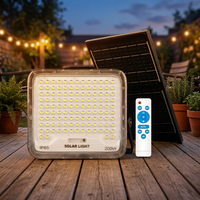 Lampu Sorot LED Tenaga Surya Outdoor Murah Desain Baru IP65 ABS untuk Taman dan Jalan Setapak dengan Panel, Harga Terjangkau