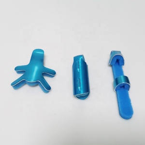 <span class=keywords><strong>Attelle</strong></span> médicale orthopédique en aluminium, 1 pièce, Protection pour les doigts <span class=keywords><strong>de</strong></span> Fracture, Type Baseball - Product Image 4