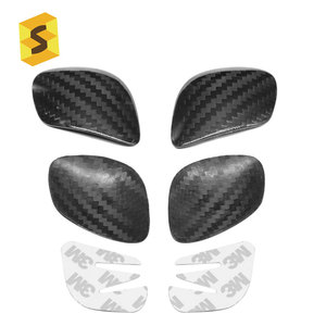 Accessori per <span class=keywords><strong>auto</strong></span> in carbonio ES copri pomello del cambio in fibra di carbonio per finiture interne per <span class=keywords><strong>auto</strong></span> Volkswagen - Product Image 6