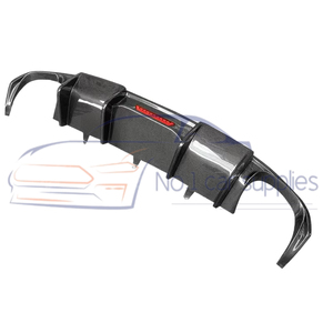 Modifica in Fibra di Carbonio di Alta Qualità con <span class=keywords><strong>Quattro</strong></span> Luci Esterne e Diffusore Posteriore Adatto per <span class=keywords><strong>A6</strong></span> C7 Nuovo Stile 2012+ - Product Image 4