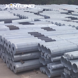 Postes <span class=keywords><strong>de</strong></span> potencia octogonales para líneas <span class=keywords><strong>de</strong></span> baja y media tensión Postes metálicos Suministros <span class=keywords><strong>de</strong></span> equipos eléctricos - Product Image 1