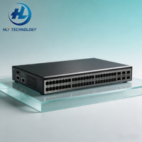 C E 6881H-48S6CQ-B Switch Data Center L3 Terkelola dengan Kepadatan Tinggi 48 Port 10G SFP+ 6 Port 100G QSFP28 untuk Jaringan Enterprise