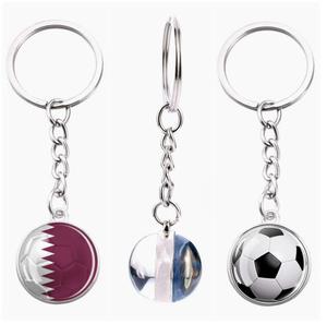 Porte-clés et pendentif de sac en verre, motif drapeau national de la Syrie, avec fleur en cristal, bijou souvenir de voyage - Product Image 6