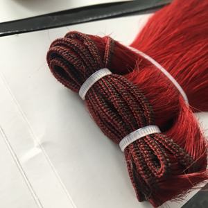 Extensiones de Cabello Humano Virgen Europeo Ruso de Primera Calidad, Tejido a Máquina, Duración de 1 Año, Color Rubio con Mechas, Mechones Finos - Product Image 5