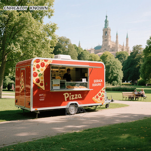 OEM Stainless Steel Hot Dog Pizza <b>Small</b> Coffee Ice Cream Vending Cart Restaurant Mobile Fast Food Trailer Truck For Sale - Product Image 6
