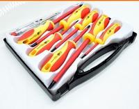 Ensemble d'outils de réparation et d'entretien de véhicules électriques Powerlift, 8 pièces, OEM, isolés VDE, avec étui rigide pour équipements haute tension