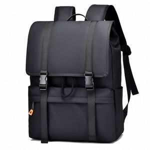 Mochila deportiva vintage de lona ligera con gran capacidad, impermeable y con correas arqueadas para caminatas y actividades al aire libre. - Product Image 5