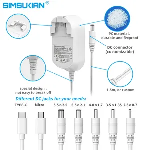 12v 14v fiş adaptörü amerika avrupa İngiltere japonya avustralya kore uluslararası fiş adaptörü