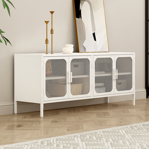 Armadietto TV in acciaio di alta qualità con armadietti per uso domestico porta porta porta libreria per soggiorno armadi mobili più venduti - Product Image 2