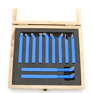 Fourniture directe d'usine 11 pièces boîte en <span class=keywords><strong>bois</strong></span> à pointe brasée en carbure ensembles de forets d'outils de tournage 8*8mm <span class=keywords><strong>pour</strong></span> l'outillage de <span class=keywords><strong>tour</strong></span> à métaux - Product Image 3