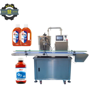 Máquina de llenado Sloppy <span class=keywords><strong>Joe</strong></span> de alta precisión de 50-500g, Bomba rotativa automática accionada neumáticamente para agua, aceite, miel, bebida de hasta 500ml - Product Image 4