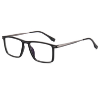 Lunettes pour hommes 2023 mode Anti lumière bleue lunettes métal Tr90 lunettes optiques