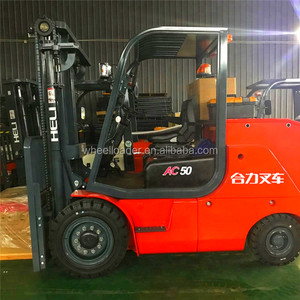 China HELI 5ton CPD50 de la carretilla elevadora de la batería del camión elevador con <span class=keywords><strong>bale</strong></span> abrazadera - Product Image 5