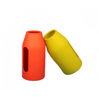 Manchons de protection en silicone personnalisés Bougie en silicone personnalisé tasse bouteille manchon en caoutchouc couverture pour protecteurs