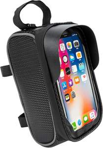 Sac de voyage pour vélo avec logo personnalisé, imperméable, pour tube supérieur, étui pour téléphone tactile, sac de cadre de vélo imperméable, antichoc - Product Image 2