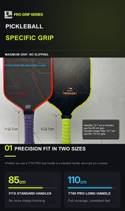 Nastro per Impugnatura Racchetta da Pickleball di Qualità Traspirante con Chiglia in EVA Integrata per Smorzamento delle Vibrazioni e Prestazioni Professionali - Product Image 3