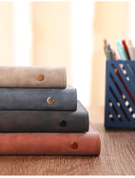 Planificateur de bureau, carnet de notes A5 Pu Agenda Journal quotidien à feuilles mobiles avec boucle