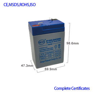 <span class=keywords><strong>6v</strong></span> 5 аккумуляторная свинцово-кислотная батарея Agm Ups <span class=keywords><strong>6V</strong></span> 5ah для аварийного освещения - Product Image 2