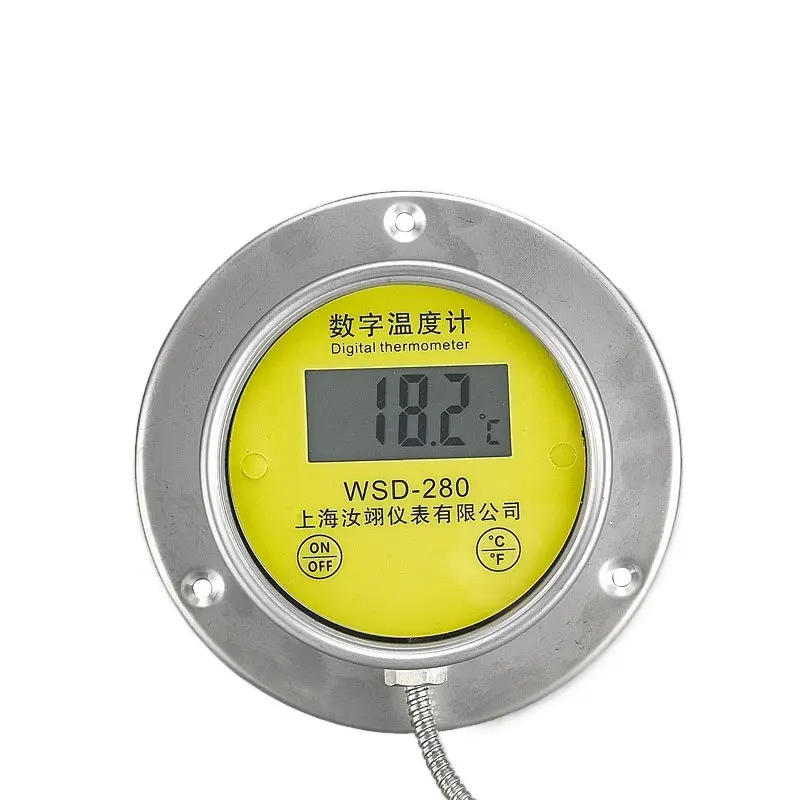 Digital thermometer with probe boiler steam thermometer high acid-resistant waterproof digital industrial thermometer