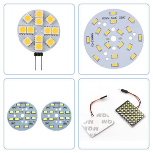 Aluminum <strong>LED</strong> PCB SMD 12W <strong>Electronic</strong> <strong>Circuit</strong> Board <strong>Led</strong> Board One-Stop Service <strong>LED</strong> Lighting Pcb - Product Image 2
