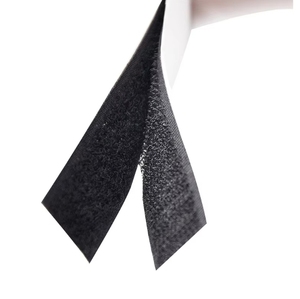 Rouleau de ruban adhésif à crochets et boucles adhésif à résistance industrielle Bandes velcroes double face collantes pour meubles d'intérieur et d'extérieur