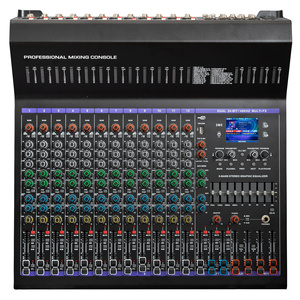 Consola de audio profesional NX de 8/12 canales con pantalla TFT de 2.8 pulgadas, mezclador con MP3, Bluetooth y procesador de efectos de 128 para presentaciones. - Product Image 6