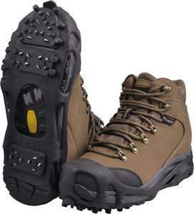 Cale à <span class=keywords><strong>glace</strong></span> en caoutchouc pour chaussures et bottes, combinaison de Traction, de marche, pour hommes et femmes, chaussures antidérapantes, 28 pointes - Product Image 1