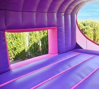 Château gonflable romantique pour l'intérieur et l'extérieur, nouvelle structure de saut, trampoline certifié CE, garantie 3 ans, PVC pour couples