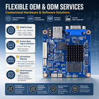 Carte de développement super mini RK3128, carte mère pour l'industrie de la beauté, robot hôtelier, carte Android Linux Core, SBC, dispositif médical