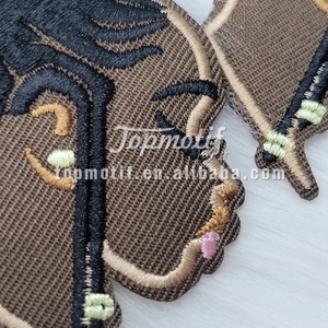 Envío rápido Reducción de aranceles Parches personalizados Black Girl Iron on Parches al por mayor - Product Image 6