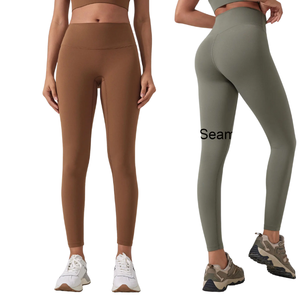 XS-XL cheville longueur entraînement course Yoga Leggings pour femmes Ultra doux taille haute sans couture contrôle du ventre Yoga pantalon - Product Image 1