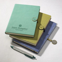 Carnet de notes pour étudiant, motif feuille de fleur, couverture en cuir vintage, embossé, journal de voyage en cuir véritable avec fermeture à pression