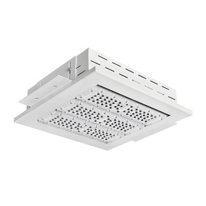 Projecteur LED carré premium 150W IP65, angles réglables, garantie 5 ans, température de couleur 3000-6500K, pour stations-service et parkings - Product Image 4