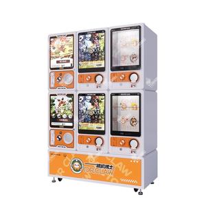 Wholesale capsule toy gashapon vending machine japanese gashapon gacha kids win prize game Coin Pusher Gachapon Machine