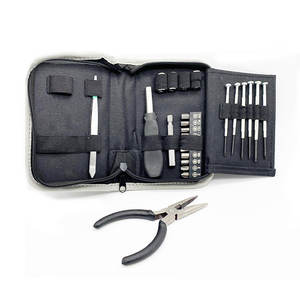 Kit d'outils de réparation de montres de précision, 24 pièces, en métal, multifonctionnel, pour usage domestique, jeu de tournevis, 16x10x4cm - Product Image 2