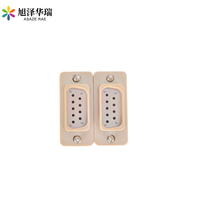 Conector DB9 Macho Estándar de Alta Densidad con Pines, Conector Multipin para Alimentación por Vacío