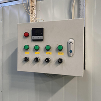 Déshumidificateur en bois Source de chaleur Divers granulés de biomasse disponibles et gaz naturel Salle de séchage de chariot portable