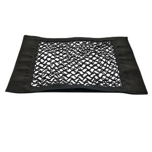 Asiento de <span class=keywords><strong>maletero</strong></span> de malla trasera para <span class=keywords><strong>coche</strong></span>, cuerda elástica, pegatina mágica de red, bolsa de almacenamiento Universal, <span class=keywords><strong>jaula</strong></span> de bolsillo, organizador automático, bolsa trasera para asiento - Product Image 3
