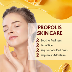 Siero viso propoli Private Label naturale prodotti per la cura della pelle delle donne Anti invecchiamento rughe che illuminano l'essenza del siero del viso - Product Image 4